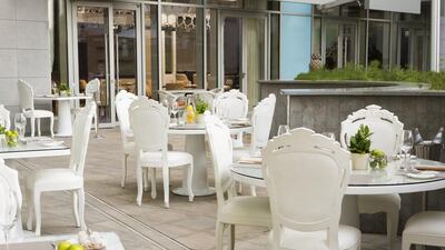 The Terrace on the Corniche, the restaurant that replaced Rhodes 44 at the St. Regis Abu Dhabi, has recently introduced its signature Bloody Mary Brunch on Fridays. It’s an impressive spread. The brunch usuals are there, but there is an especially large selection of seafood. There is one room (the St. Regis Bar) dedicated to the largest dessert offering I’ve seen at a brunch. There are also nearly 30 different kinds of cheese on offer. Interesting dishes include handmade beetroot pasta (spinach and plain as well) made to order, the rotisserie chickens (a must-try dish) and the salt-encrusted salmon. There is a large kids’ area in an adjoining room (parents at nearby tables have a clear view of the kids) with a kids’ buffet, toys and face-painting. Terrace on the Corniche, St. Regis Abu Dhabi, Fridays, 12:30pm to 3pm, Dh295+. For reservations, call 02 694 4444. Courtesy of St. Regis Abu Dhabi.