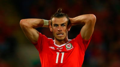 RWF: Gareth Bale of Wales and Real Madrid. Geoff Caddick / AFP