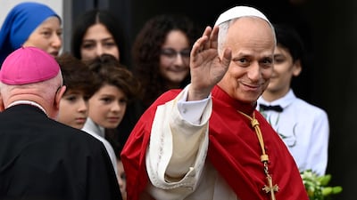 On his way to Turkey, Pope Leo told journalists he hoped his visit would unite communities, 'in spite of differences, in spite of different religions, in spite of different beliefs'. AFP
