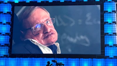 Stephen Hawking warned the world of the potentially deadly impact of AI. Sanya Burgess/The National