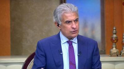 Prominent Egyptian journalist and presenter Wael El Ebrashy.