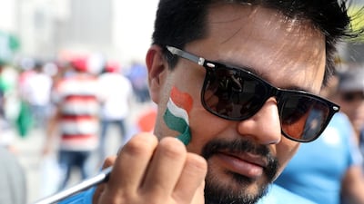 India fans before the game. Chris Whiteoak/The National