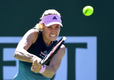 Angelique Kerber's consistency and power from the baseline kept the less predictable Bianca Andreescu at bay in the second set. Jayne Kamin-Oncea / Reuters