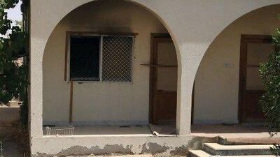 A fire that broke out at this home in the Al Remah area near Al Ain in June of last year killed a mother and her four children. The husband and father who survived is rebuilding his life.