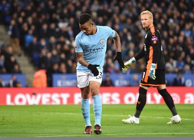 Manchester City striker Gabriel Jesus. Michael Regan / Getty Images