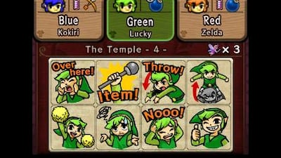 Legend of Zelda Tri Force Heroes. Courtesy Nintendo