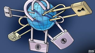 Shadi Ghanim's take on a world in lockdown due to the coronavirus pandemic