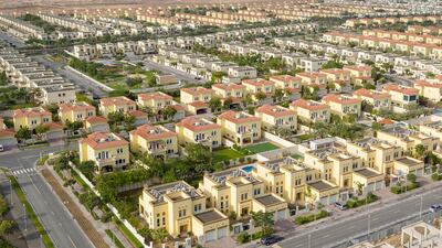 Jumeirah Park, which is developed by Nakheel saw 13.5 per cent drop in villa prices in November. Courtesy of Nakheel