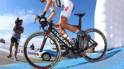 UAE Team Emirates rider Yousif Mirza will be in action for his country in Jakarta on Thursday. Courtesy CSM