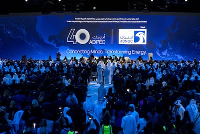 The world’s biggest annual energy event takes place between November 3 and 6. Photo: Adipec