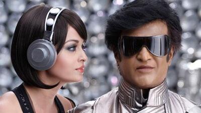 A scene from the Bollywood movie Robot, which broke box-office records last year.