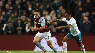 John McGinn: 6 - The Scotland international wasn’t heavily involved in the attacking play, but was key in supporting his full-back and pressing the visitors’ wide players to stop them creating overloads. Getty Images