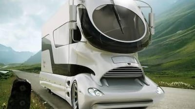 The eleMMent Palazzo built by Marchi Mobile is the world's most expensive motorhome. Photo Courtesy Marchi Mobile
