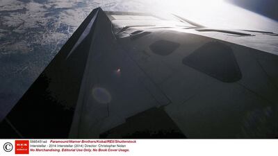 The black hole seen in the hit sci-fi film Interstellar. Courtesy: Paramount / Warner Brothers