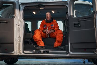 Ron Perlman stars as Colonel Drask in 'Don't Look Up'. Niko Tavernise / Netflix