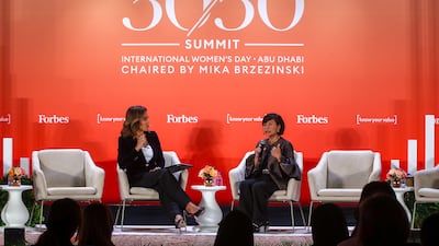 Miriam Coronel-Ferrer, founding member of the South-East Asian Women Peace Mediators, takes to the stage