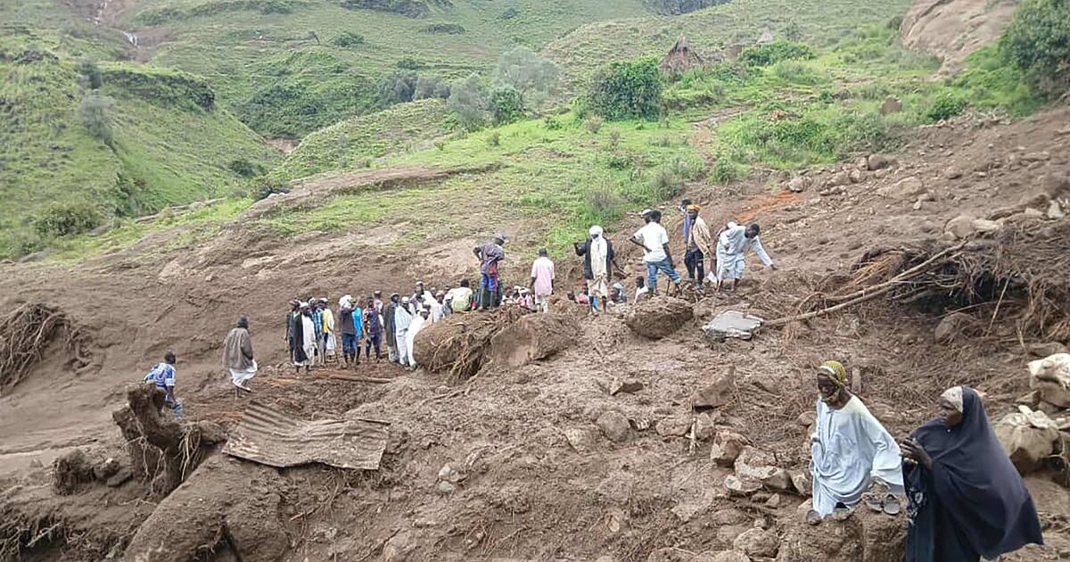 Western Sudan landslide kills 1,000 people, rebel group says