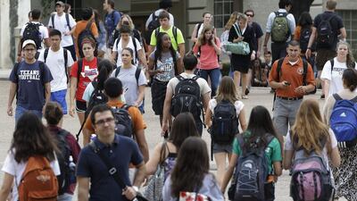 University students ought to use their time and freedom to explore their limits. Photo: AP / Eric Gay
