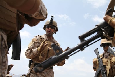 Arab coalition forces operating in Yemen. Faisal Al Nasser / Reuters