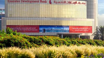 Emirates Development Bank's Dubai branch. The government-owned bank offers competitive interest rates to businesses that are majority-owned by the UAE nationals. Courtesy EDB