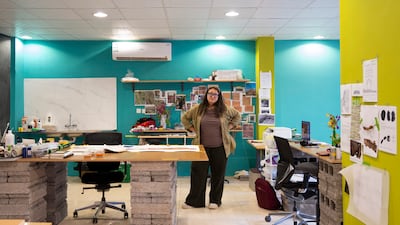 Daniah Alsaleh, a Saudi visual artist who works with computation and paint, was one of the six artists who took part in the second AlUla Artist Residency Programme. All photos: Royal Commission for AlUla