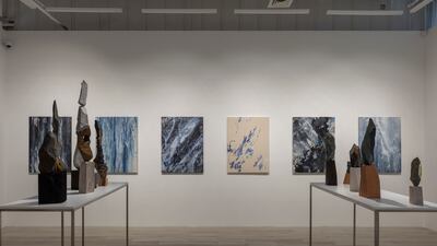 Samimi's work is an exploration of our connection to the land