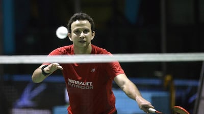 Guatemalan badminton player Kevin Cordon. Johan Ordonez / AFP