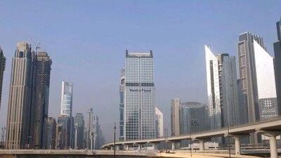 The real economy in Dubai is buoyant, with hotels, shopping malls and even some conference halls full of visitors. Jeff Topping/The National