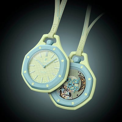 Royal Pop watch by Swatch x Audemars Piguet. Photo: Swatch x Audemars Piguet