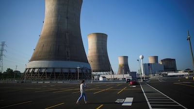 FILE PHOTO: The former Three Mile Island nuclear power plant in Londonderry Township, Pennsylvania, U. S. , June 25, 2025. REUTERS / Eduardo Munoz / File Photo