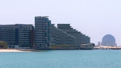 Laing O’Rourke had a joint venture with Aldar in constructing buildings such as Al Bandar, Al Zeina and Aldar’s own HQ. Fatima Al Marzooqi / The National