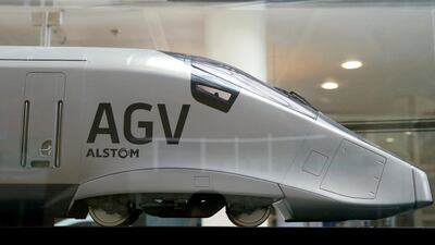 A prototype AGV high speed train by Alstom. The firm's hoped-for tie up with Siemens has been scuppered.Reuters