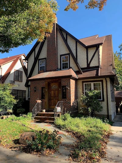 Donald Trump’s childhood home 85-15 Wareham Place, Jamaica Estates, Queens, New York. Arthur MacMillan for The National
