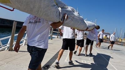 The Shore Team are just as integral to the success of the team as the sailing crew.