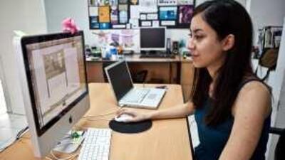 Maya Zankoul, a graphic designer, has created an imaginary election candidate named "Jaafar" who features prominently on her blog.