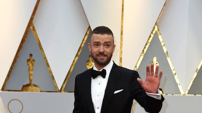 2017: Justin Timberlake wears textured Tom Ford at the 89th Annual Academy Awards on February 26, 2017. AFP