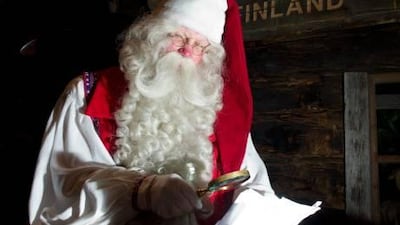 Let's face it: it is time for Santa Claus to try something new. Jonathan Nackstrand / AFP