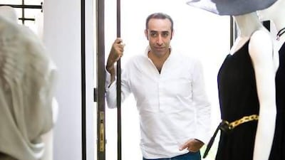 Rabih Kayrouz is a co-founder of the design collective Starch, which incubates Lebanese talent. Amy Leang / The National
