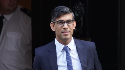 British Prime Minister Rishi Sunak. PA