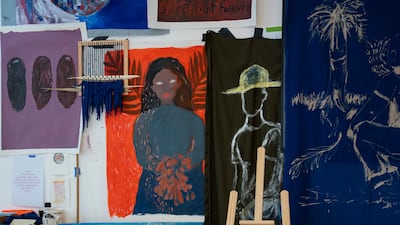 The work and research of the six artists will be revealed to the public during a two-day open studio event in a guesthouse in the palm grove of Mabiti