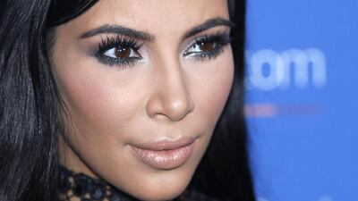 Kim Kardashian is set to return to Dubai in October for a make-up tutorial session. Lionel Cironneau / AP file