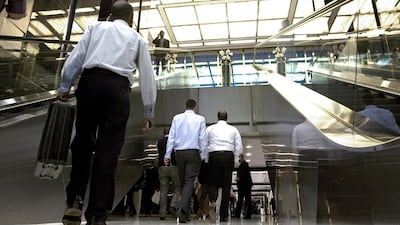 UAE employees are entitled to an end-of-service gratuity after completing one year of employment, with the amount payable when a member of staff leaves a company. Jeff Topping / The National