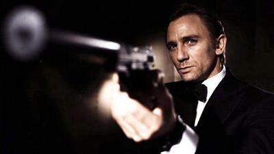 Don't expect to see a female behind James Bond's barrel any time soon. AP