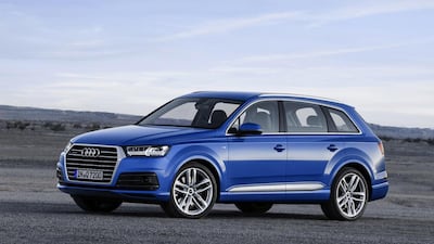 The new Audi Q7 produces 333hp from a supercharged 3.0L V6, and at almost two tonnes, it’s lighter than the original. Courtesy Audi
