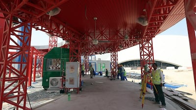 Miniland, an indoor space, will boast Lego-brick landmarks including the Burj Khalifa and Sheikh Zayed Grand Mosque. More than 20 million bricks have been used.