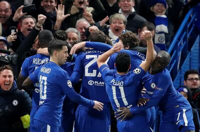 Chelsea will look to maintain their momentum from their draw with Barcelona at Manchster United on Sunday. David Klein / Reuters