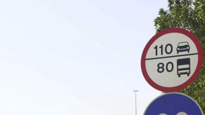 Road signs on both Mohammed bin Zayed and Emirates roads in Dubai have changed to reflect the reduced limit. Dubai Media Office