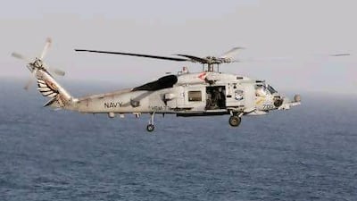 A Sikorsky SH-60 Seahawk. Reuters