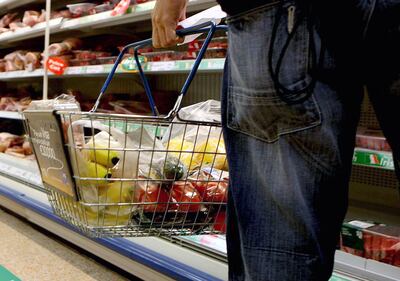 The UK saw a slight decrease in food inflation in June but prices remain relatively high. PA