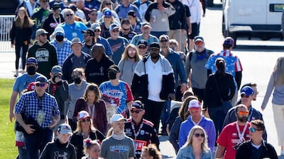 Around 135,000 race fans returned to the track to watch the 105th running of the Indianapolis 500. USA TODAY Sports